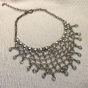 Chico’s Chainmail Silver Tone Necklace